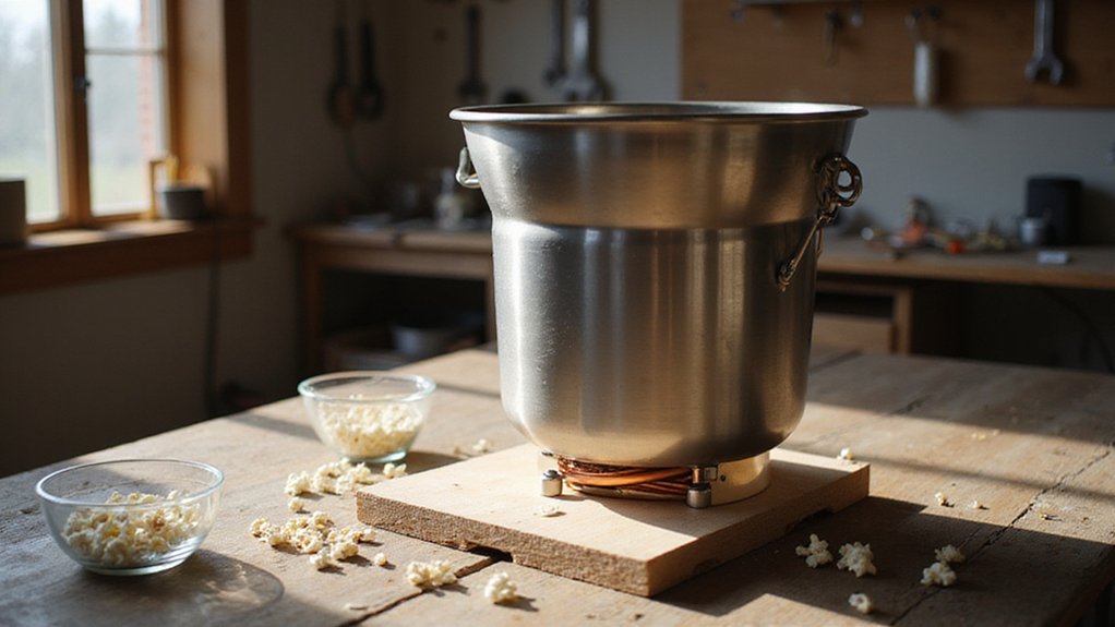 build your own popcorn machine