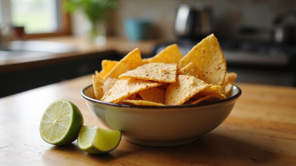 How to Make Nacho Chips From Tortillas: Quick & Easy Method cut bake crisp serve