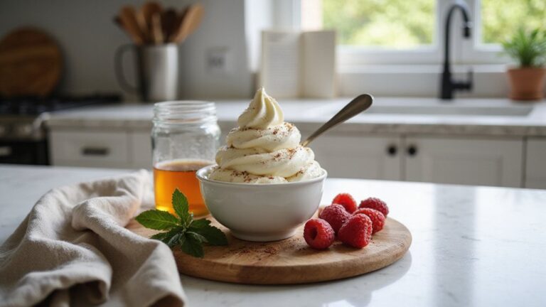 homemade no machine frozen yogurt