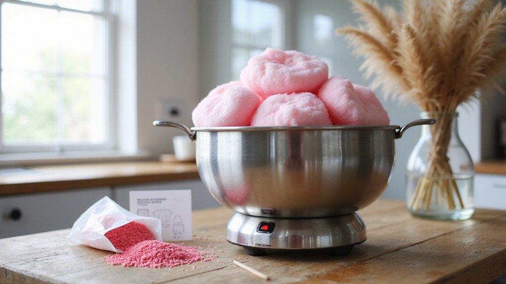 Candy Floss Machine Instructions: Setup & Spinning Tips setting up candy spinning